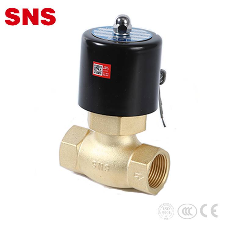 China Wholesale Solenoid Valve Factories - SNS 2L Series pneumatic solenoid valve 220v ac for high temperature – SNS
