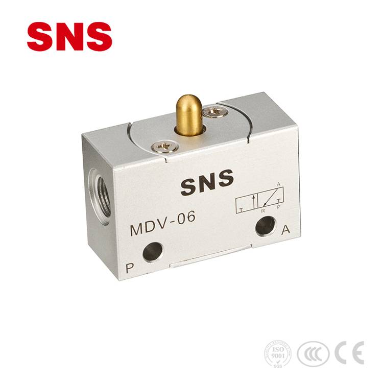 China Wholesale Stainless Steel Solenoid Valve Manufacturers - SNS MDV series high pressure control pneumatic air mechanical valve – SNS