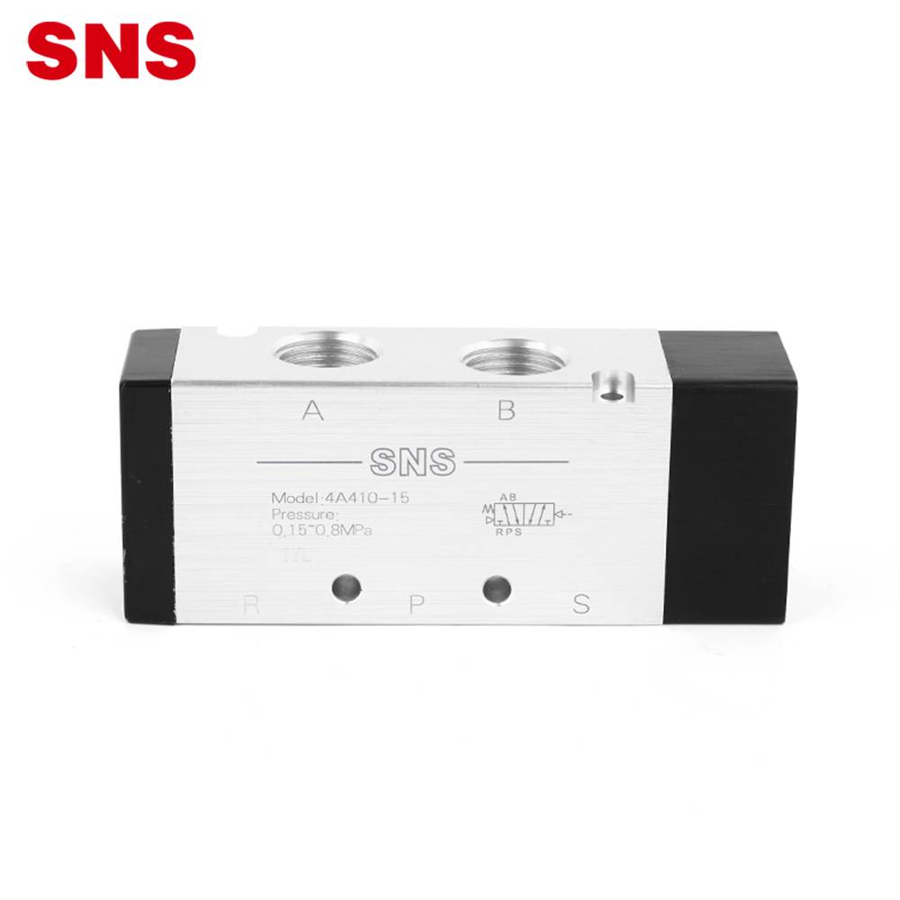 China Wholesale Normally Open Solenoid Valve Factories - SNS 4A Series Factory Low Price Pneumatic Operated 5 Way Air Control Solenoid Valve – SNS
