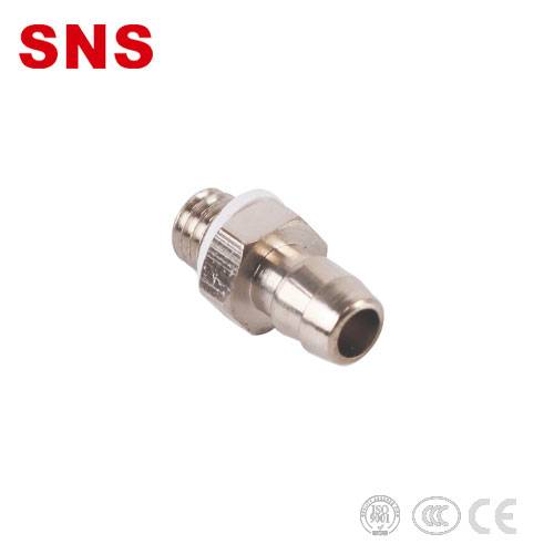 SNS MAU Series straight one touch connector miniature pneumatic air fittings