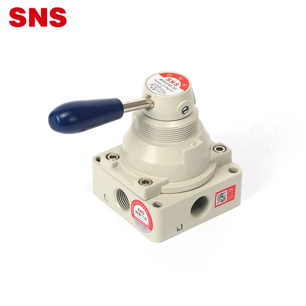 China Wholesale Steam Solenoid Valve Manufacturers - SNS 4HV series high quality pneumatic hand switching control rotary valve – SNS