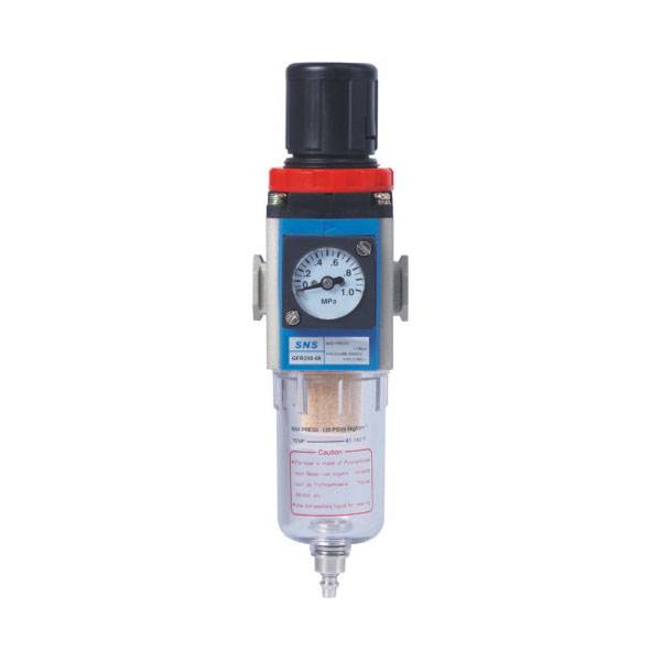 China Wholesale Double Acting Air Cylinder Factories - SNS pneumatic GFR Series air source treatment pressure control air regulator with G/PT/NPT thread  – SNS
