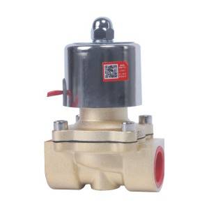 SNS 2WG Series solenoid valve pneumatic brass high temperature solenoid valve