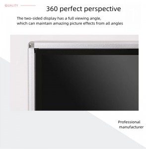 Ultra thin double-sided display