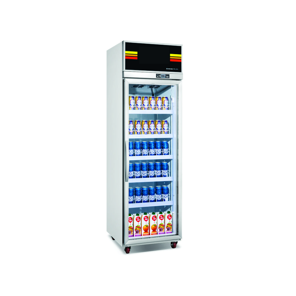 commercial display cooler and freezer for supermarket