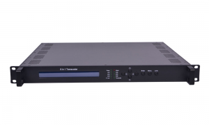 SFT3248 DVB-S2/ASTC тюнер/ASI/IP киргизүү MPEG-2 SD/HD 8-ин-1 транскодер
