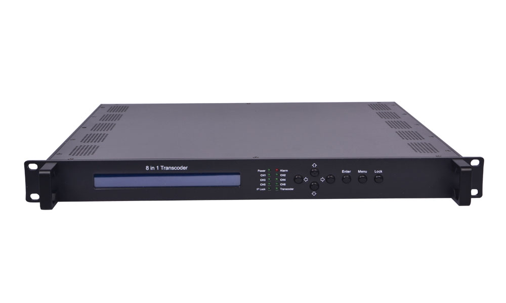 SFT3248 DVB-S2/ASTC موالف/ASI/IP مدخل MPEG-2 SD/HD محول ترميز 8 في 1