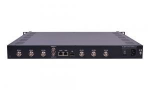 SFT3248 DVB-S2/ASTC tuner/ASI/IP vstup MPEG-2 SD/HD 8-v-1 transkodér
