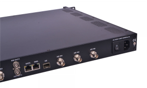 SFT3248 DVB-S2/ASTC тјунер/ASI/IP влез MPEG-2 SD/HD 8-во-1 транскодер