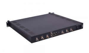 SFT3248 DVB-S2/ASTC тјунер/ASI/IP влез MPEG-2 SD/HD 8-во-1 транскодер