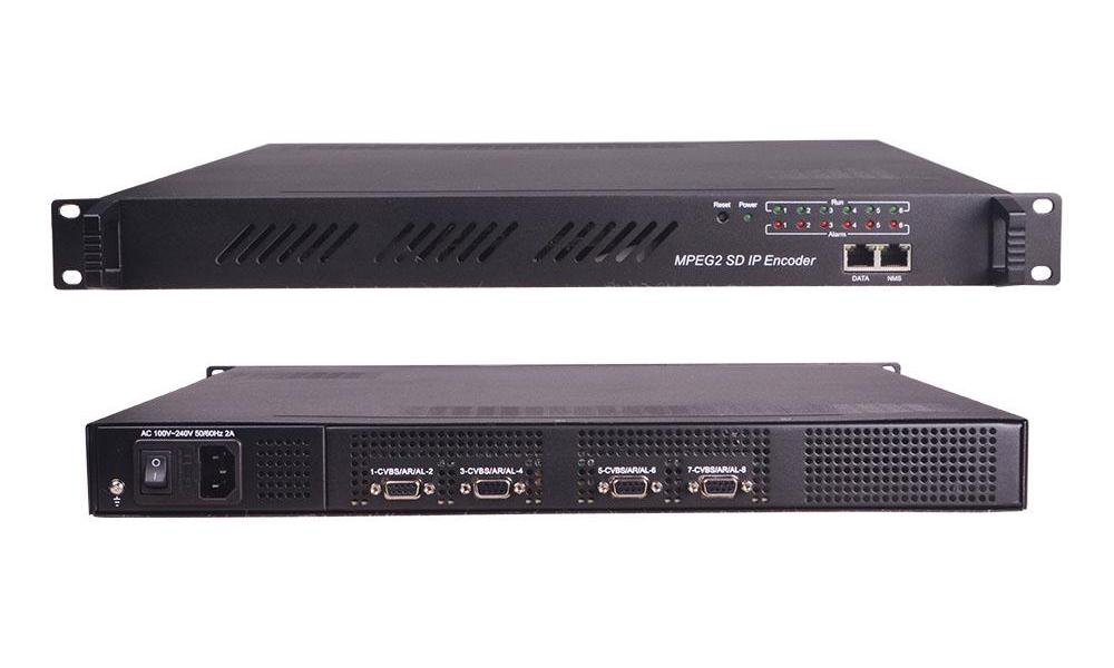 SFT3542 3 इन 1 MPEG2 MPEG4 AVC H.264 HD/SD डिजिटल आरएफ ASI IP एनकोडर मॉड्यूलेटर