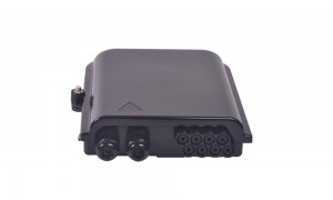 ប្រអប់ចែកចាយ FTTX-PT-B8 ពហុមុខងារ 8 ស្នូល FTTx Optical Fiber Spliter Box
