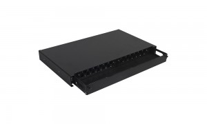 FTTH Fiber Optic Patch Panel 24 Ports Available of SC/ST/FC/LC Adapters
