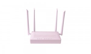 FTTH double bande 2GE+WiFi GPON ONU 2.4G&5G 4 antennes
