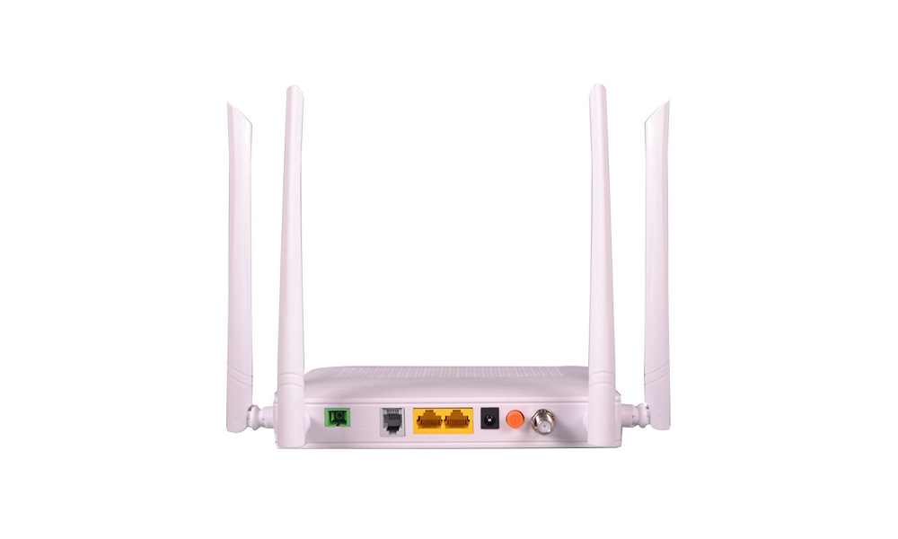 I-FTTH Dual Band 2GE+POTS+CATV+WiFi VOIP XPON ONT