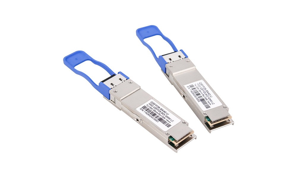 Mojule oa Transceiver ea Optical ea Softel QSFP28 100G ea 40km BIDI