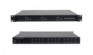 SFT3228M-N يدعم H.264/MPEG-4/H.265 2/4/8/16/24 * مدخلات قنوات HDMI جهاز تشفير IPTV