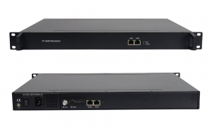 SFT3316 16 in 1 IP QAM මොඩියුලේටරය ඩිජිටල් DVB-C 2GE ආදාන නාලිකා RF මොඩියුලේටරය
