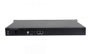 SFT3316 16 mewn 1 IP QAM Modulator Digidol DVB-C 2GE Mewnbynnau Sianeli RF Modulator