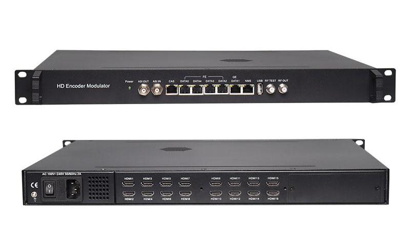 SFT3536S MPEG-4 AVC/H.264 ভিডিও এনকোডিং HDMI DVB-C এনকোডার মডুলেটর