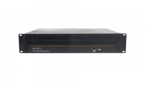 SFT6400A 4*GE -tulot PAL B/G NTSC 64 in 1 IP analogiseen modulaattoriin