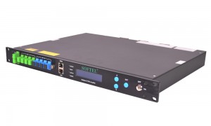 Amplificador óptico 1550nm 2 entradas 4 saídas WDM EDFA