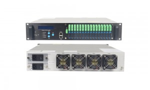 Ports WDM EDFA 32 d'alta potència de 1550 nm per a xarxa GPON/XGSPON