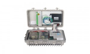 စွမ်းဆောင်ရည်မြင့် Outdoor Optical Amplifier 8 Ports WDM EDFA