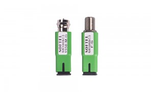 SR100SC3 Grøn farve FTTH Mini passiv optisk modtager