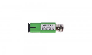 SR100SC3 Mini ricevitore ottico passivo FTTH di colore verde