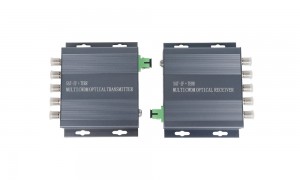 Transmisor de fibra óptica multi CWDM SAT-IF + TERR de 1550 nm