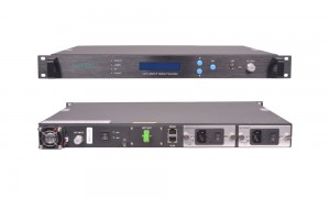 Trasmettitore in fibra ottica a modulazione interna CATV + SAT-IF da 1550 nm
