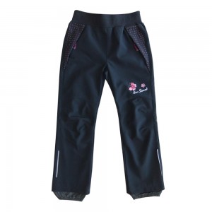 Children  Embroidery Sport Garment Casual Pants