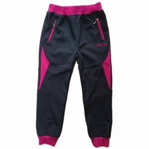 Child Outdoor Waterproof Kids Trousers Boy Girl Fleece lined Pants softshell Sport Pants Ski Pants For Children