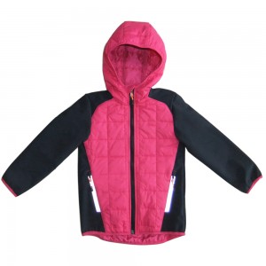 Children’s Outdoor Jacket with Reflective Zipper