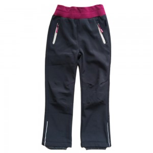 Girl  Softshell Sport Pants Waterproof and Warm