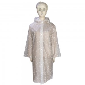 Women Long TPU Waterproof Raincoat