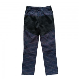 Children Yarn Dyed Plaid Casual Pants
