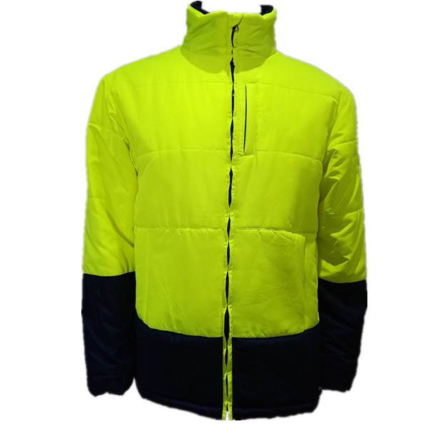 Led Flashing Reflective Safety Vest - Packable Light Men Down Warm Jacket – Hantex