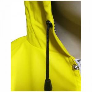 PU Leather Raincoat for Women