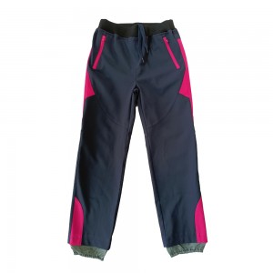 Outdoor  Waterproof Windproof Sports Pants Breathable Soft Shell Pants