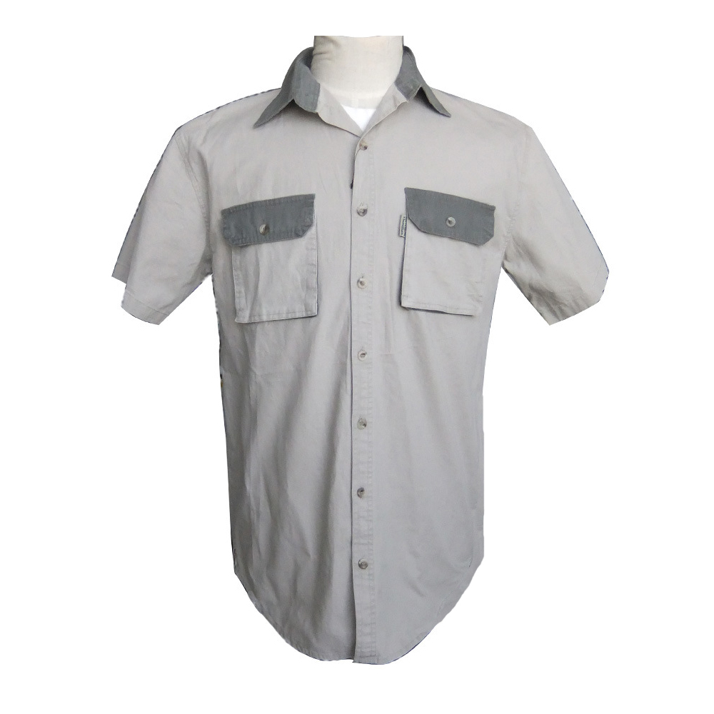 Brushed Cotton Shirt - Men’s Short Sleeve Work Shirt – Hantex