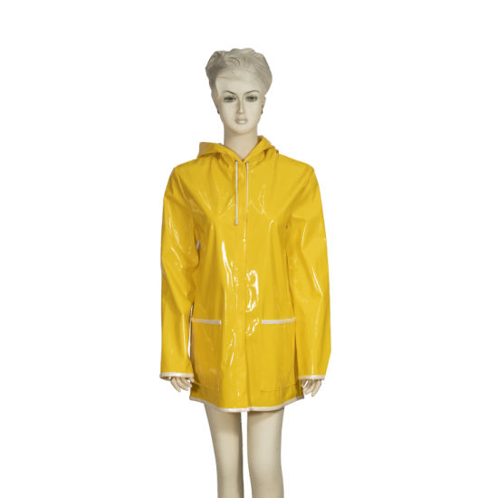 Women PU Rain Jacket