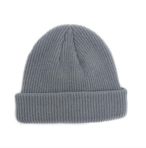 Women Mens Mixed Color Knitted Wool Hat