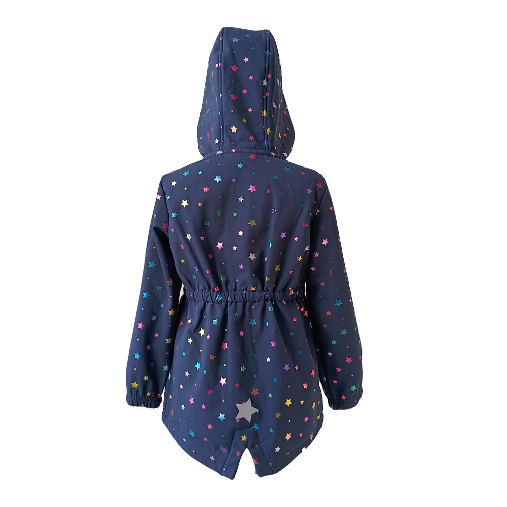 Factory wholesale Kids Occasion Wear -  Kids Boys&Girls Outdoor  Windproof Jackets with Hood Softshell Jacket – Hantex
