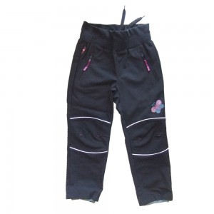Girl Spring Soft Shell Outdoor Pants