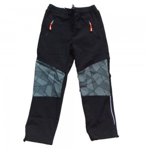 Children Soft Shell Pants Casual Trousers