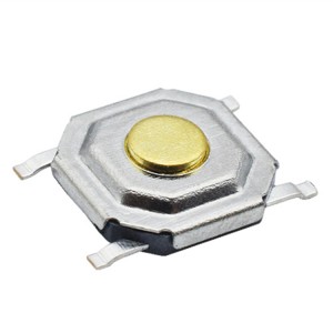 PTS526SMG20SMTR21 4×4 Copper Head Tactile Switch SMD 4 pin 5.2*5.2*1.5mm for earphone EVQPLHA15 SKQGABE010