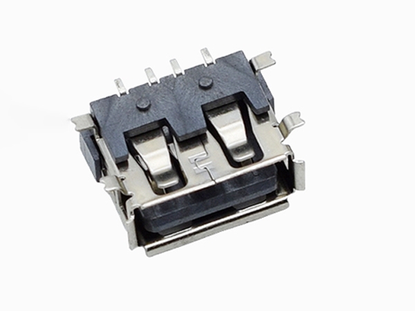 Reliable Supplier Types Of Tactile Switches - USB connector AF 10.0 Type A female seat SMD type short body wire edge usb socket 6.8mm – Shouhan