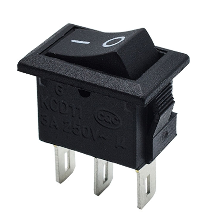 mini Rocker switch KCD11-3Pin on-off switch Featured Image